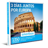 Smartbox - Caja Regalo 3 días Juntos por Europa - Idea de Regalo Original - 2 Noches con Desayuno o 2 Noches para 2 Personas