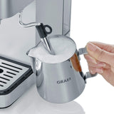 Graef Cafetera espresso Salita ES400, color plateado