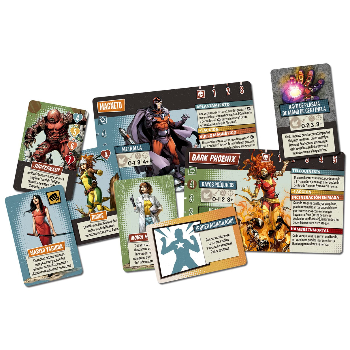 CMON | Marvel Zombies: X-Men Resistance | Juego de Mesa Cooperativo en el Apocalipsis Zombi | A Partir de 14 Años | De 1 a 6 Jugadores | 60 Minutos por Partida | Español