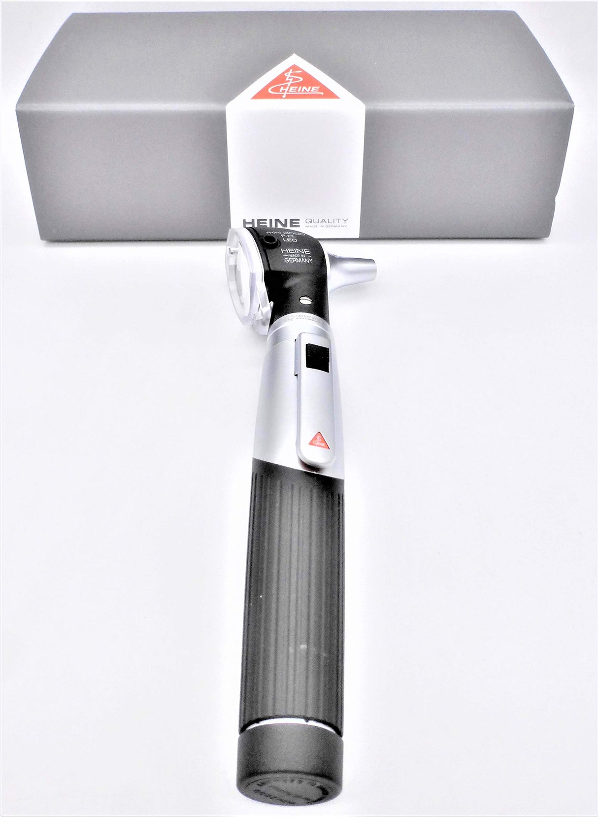 Heine Gima - mini 3000 LED F.O. Otoscopio - Negro