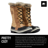 Sorel Tofino 2 WP, Botas de invierno, Mujer, Curry Fawn, 39 EU
