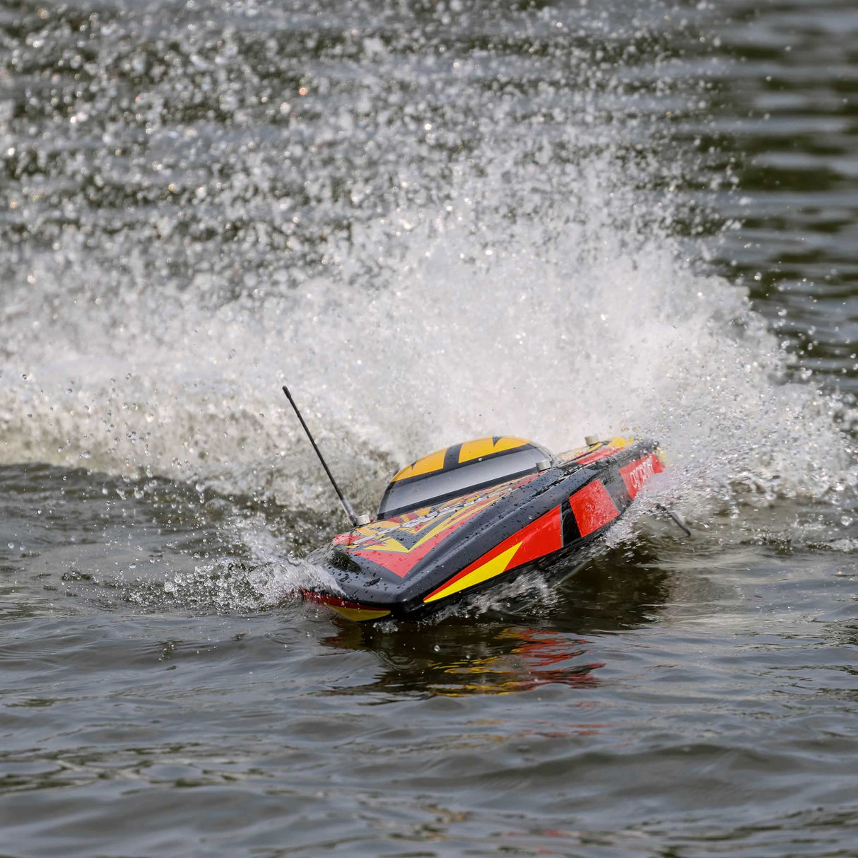 Pro Boat Sonicwake V2 PRB08032V2T1 - Pilas de 36 Pulgadas sin escobillas para Barco RC sin escobillas y Cargador no Incluido Negro