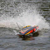 Pro Boat Sonicwake V2 PRB08032V2T1 - Pilas de 36 Pulgadas sin escobillas para Barco RC sin escobillas y Cargador no Incluido Negro