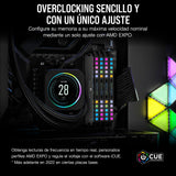 CORSAIR DOMINATOR PLATINUM RGB DDR5 32GB (2x16GB) DDR5 5200MHz CL40 AMD EXPO Intel XMP iCUE Memoria de Ordenador Compatible - Gris (CMT32GX5M2B5200Z40)