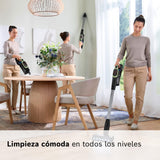 Bosch, Aspirador sin Cable Unlimited 9, batería de 3,0 Ah, tecnología MicroClean, depósito de Polvo de fácil Vaciado, Luces LED, Verde, BBS921TBA