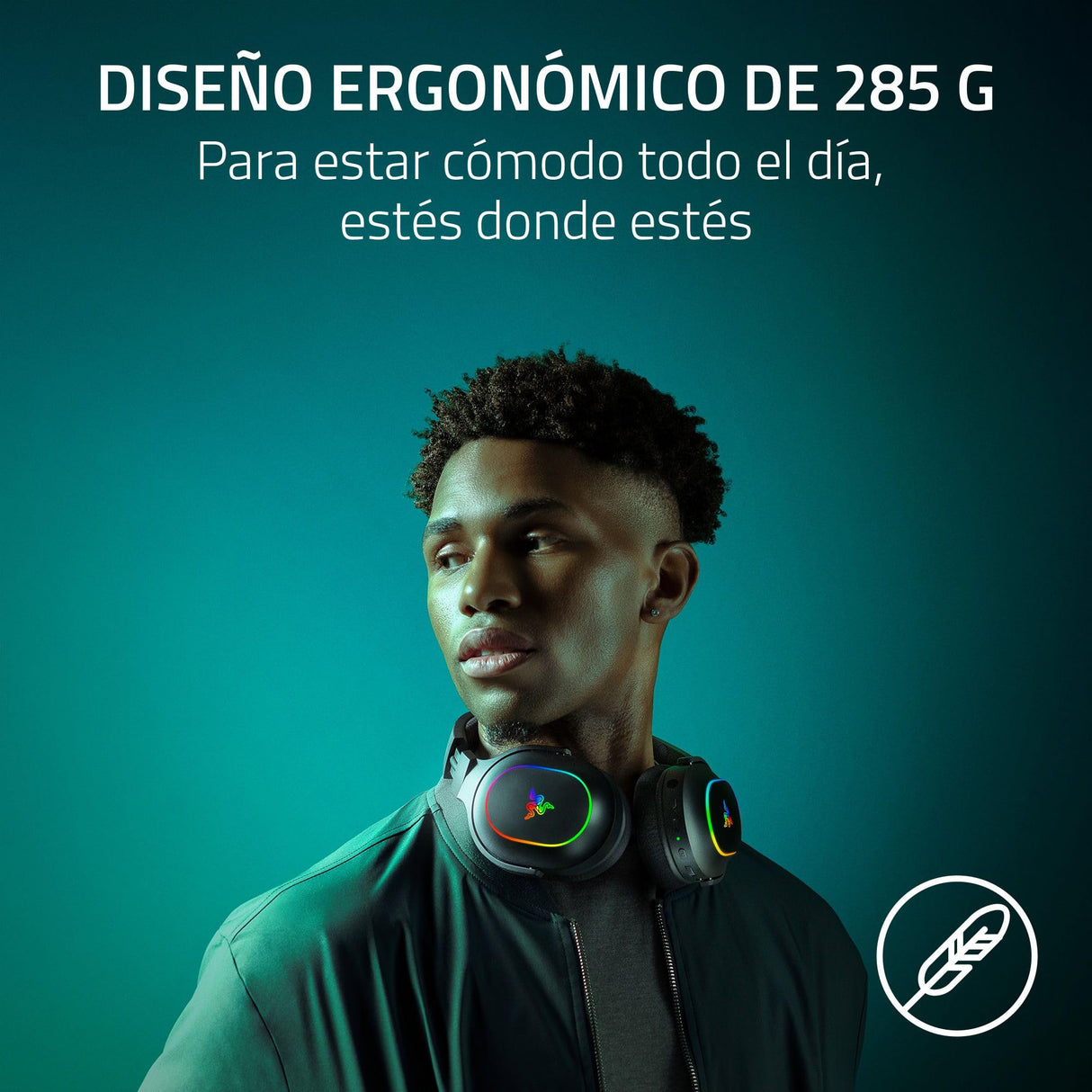 Razer Barracuda X Chroma - Auriculares inalámbricos para Juegos multiplataforma con 6 Zonas Chroma RGB (SmartSwitch Hyperspeed y Bluetooth, Altavoces de 40mm, micrófono Desmontable) Negro