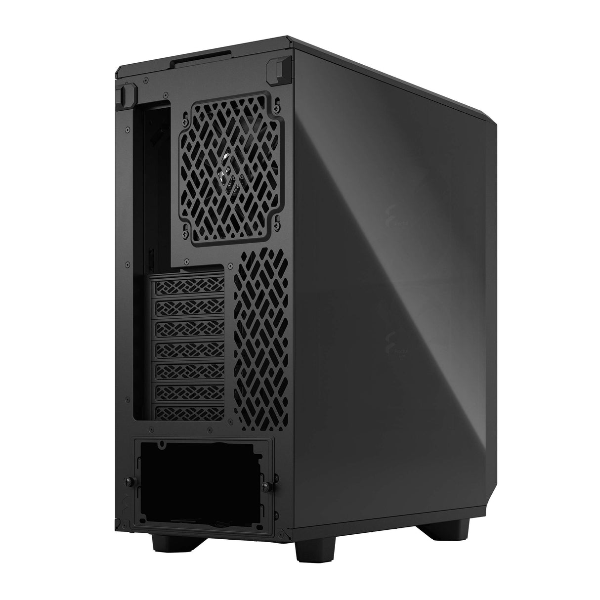 Fractal Caja Design MESHIFY 2 Compact Cristal Templado Negro Dark Tint (FD-C-MES2C-02)