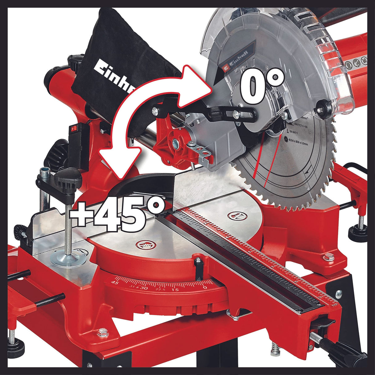 Einhell TC-SM 2531/2 U Zug-Kapp- y Gehrungssäge