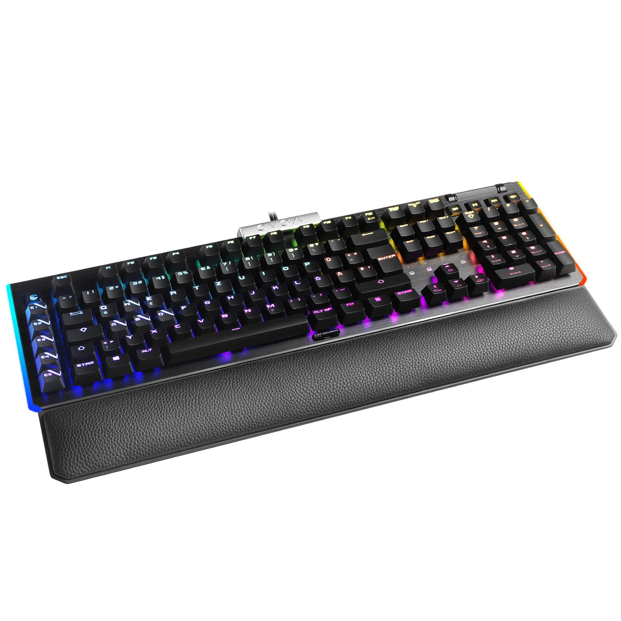 EVGA Z20 RGB Optical Mechanical Teclado de Juegos, RGB Backlit LED, Interruptores Mecánicos Ópticos (Linear)