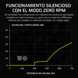CORSAIR SF750 (2024) Fuente de Alimentación ATX Totalmente Modular de Bajo Ruido 80 Plus Platinum – Compatible con ATX 3.1 – Preparada para PCIe 5.1 - Negro