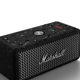 Marshall Emberton II Altavoces Bluetooth portátiles, inalámbricos, Emparejables, IP67 Resistentes al Polvo y al Agua, Encima de 30 Horas de Tiempo de reproducción - Negro y Acero