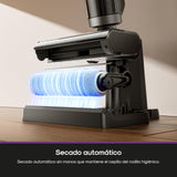 Eureka RapidWash NEW430 Aspirador en Seco y Húmedo,Fregona Electrica sin Cable, Aspiradora Fregadora Multisuperficie, Pelo de mascota Limpieza de Bordes,Doble Depósito Agua,Navegación por voz