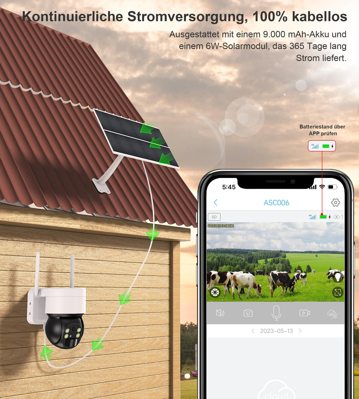 Ankway 4G/3G LTE Camara Vigilancia Exterior Bateria Solar, 2K Camara Video Vigilancia Sin Cable con Painel Solar, Visión Nocturna Colorida, Detección De Movimiento, Conversación Bidireccional, IP66