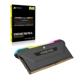 Corsair Vengeance RGB Pro SL 16GB (2x8GB) DDR4 4000 (PC4-32000) C18 Memoria Interna - Negro