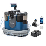 Vacmaster DSCB2401 Limpiador de Alfombras y Manchas Inalámbrico para Alfombras, Moquetas, Tapicería, Escaleras y Coches - Aspiradora de Agua Seco/Húmedo, Potente Succión 15KPa, Descontaminación 24V