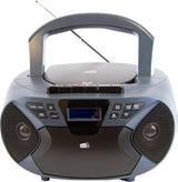 MAJESTIC Radiorgrabador (Ah-2430) portátil Dab Boom Box Tris C-CS y CD