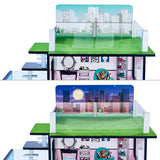 Teamson Kids LOL Estilo Barcelona Dolls House Casa de muñecas, Color Azul (TD-13111D)
