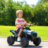 FEBER- Quad Boxer, Vehículo eléctrico a batería, 12 V, Verde (Famosa 800012541), Versión previa