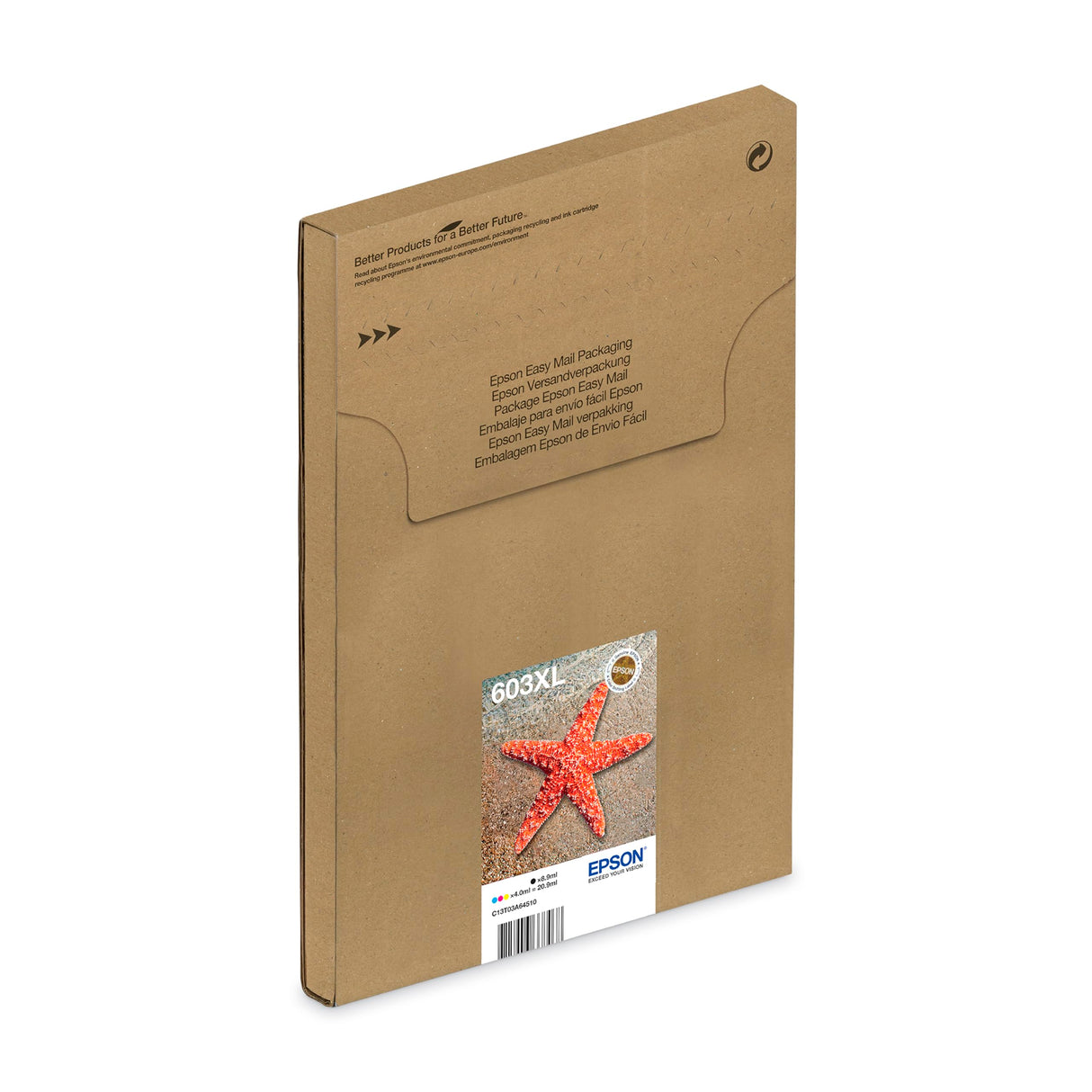 Epson 603XL cartucho multipack (4 colores) embalaje eco-friendly