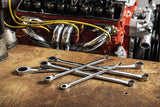 GEARWRENCH, GearBox 12 Pt. XL 85989, Juego de llaves de trinquete de doble caja, métricas, 17 piezas