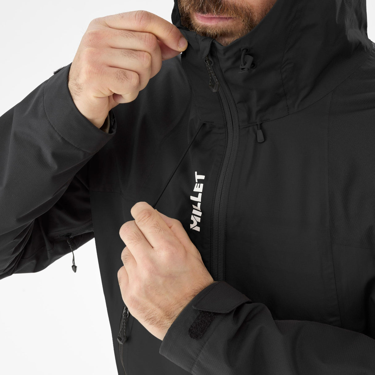 MILLET Fitz Roy Jkt M Chaqueta, Negro Nuevo Logo, Large para Hombre