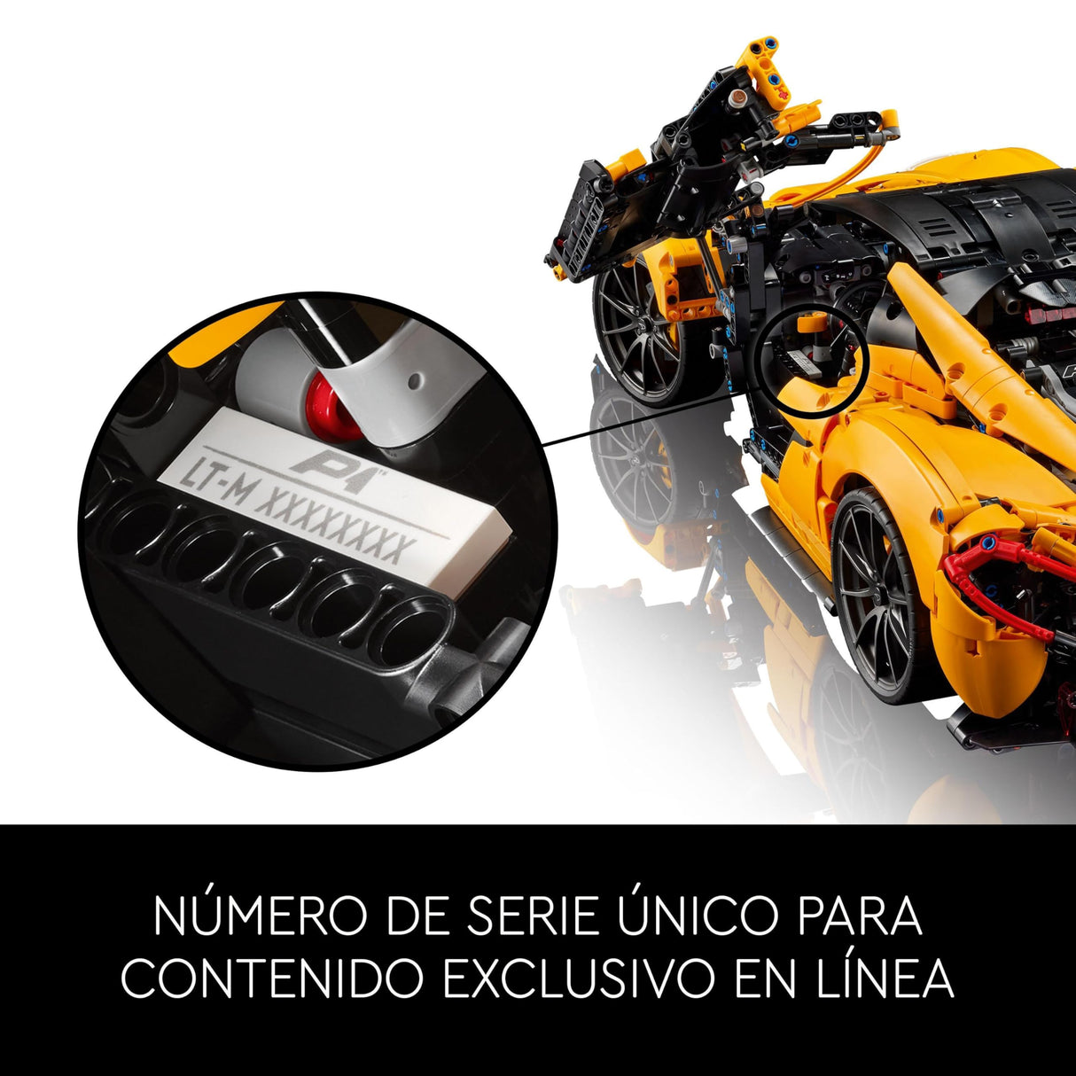 LEGO Technic McLaren P1 Maqueta de Coche a Escala para Adultos - Regalo para Padres - Hipercoche de Carreras - Kit de Maquetas - Decoración del Hogar y Estantería 42172