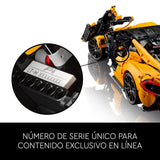 LEGO Technic McLaren P1 Maqueta de Coche a Escala para Adultos - Regalo para Padres - Hipercoche de Carreras - Kit de Maquetas - Decoración del Hogar y Estantería 42172