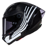 NOLAN Casco X-804 RS ala 345 M, Carbono/Blanco/Negro