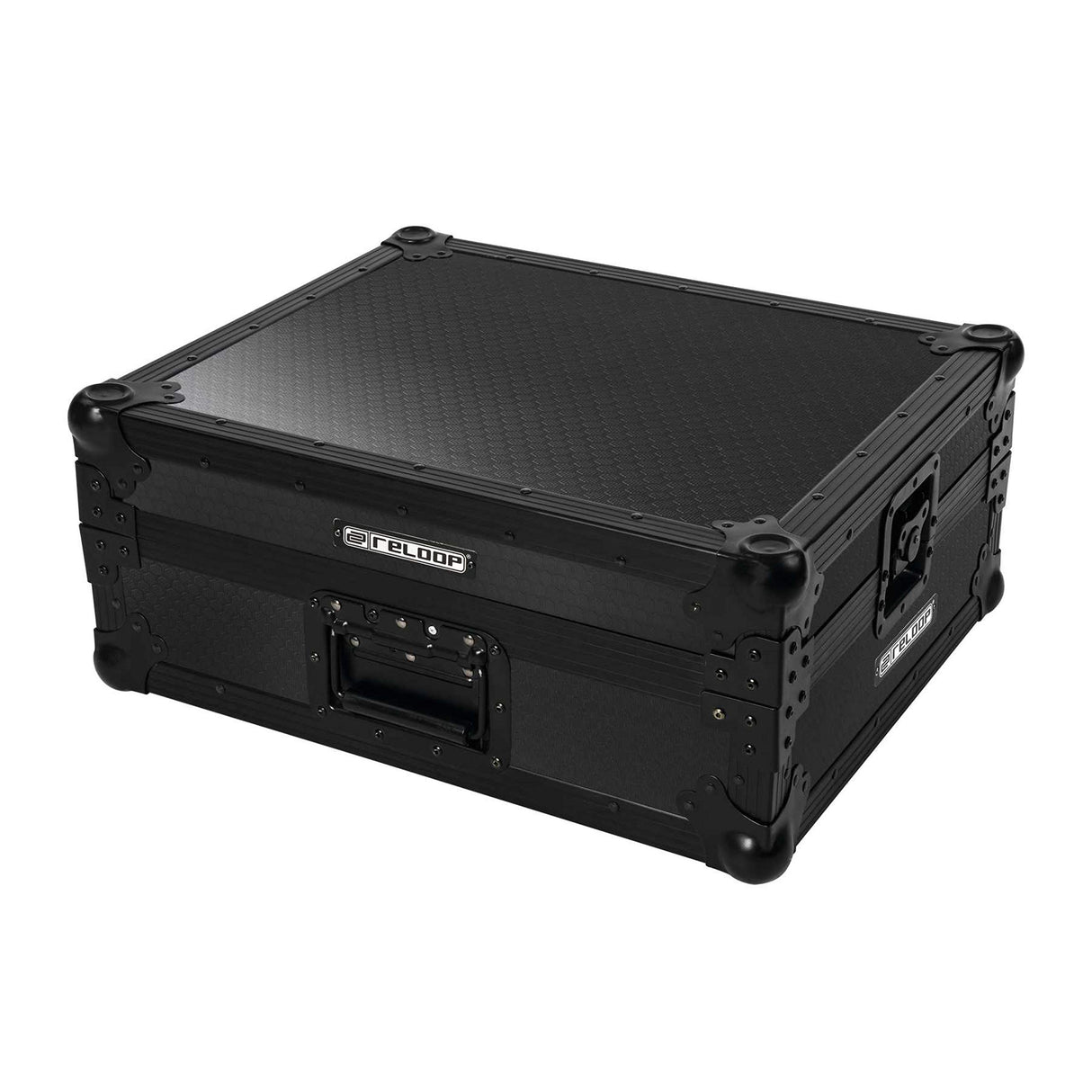 Reloop Premium Turntable Case - esquinas protectoras rotundas, construcción especialmente robusta, cómoda asa de transporte, negro