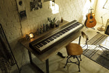 Yamaha P-125a - Piano digital portátil esbelto, dinámico y potente, combinado con la tecnología más vanguardista, color blanco