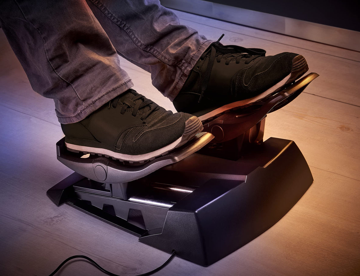 Thrustmaster TFRP - T. Flight Rudder Pedals - Compatible en PC con todos los joysticks del mercado