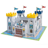 roba Gran Castillo 3 en 1 Divisible en dos Castillos - Juego de Construcción de Madera - Desde los 3 años