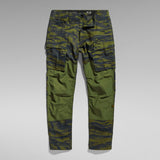G-STAR Para Hombre Pantalones 3D Regular Tapered Cargo 2.0, Multicolor (Shadow Olive 2L Tiger Camo D24308-D386-G393), 36W / 34L