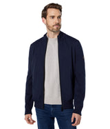 ECOALF - Chaqueta Hombre Petrealf, de Poliéster Reciclado, Relleno de Fellex, con Algodón Orgánico, Chaqueta Bomber, Cómoda y Ligera, Chaqueta Hombre, Talla XL, Color Azul Marino