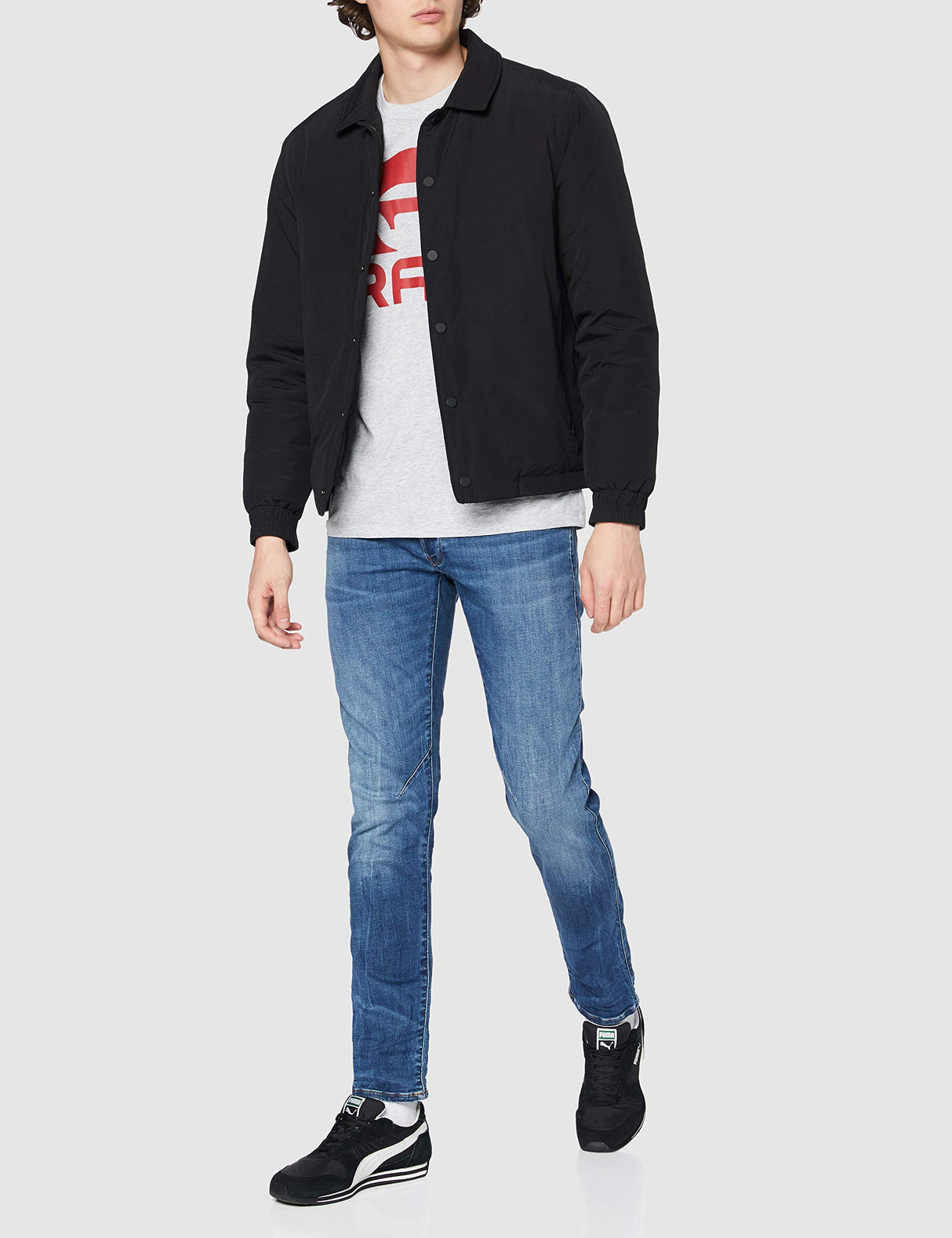 G-Star Para Hombre Jeans D-Staq 5-Pocket Slim, Multicolor (medium indigo aged D06761-8968-6028), 31W / 32L