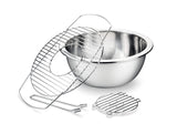 Tescoma Party Time Grill, Acero Inoxidable, Gris, 41,5 x 36,5 x 22,5 cm