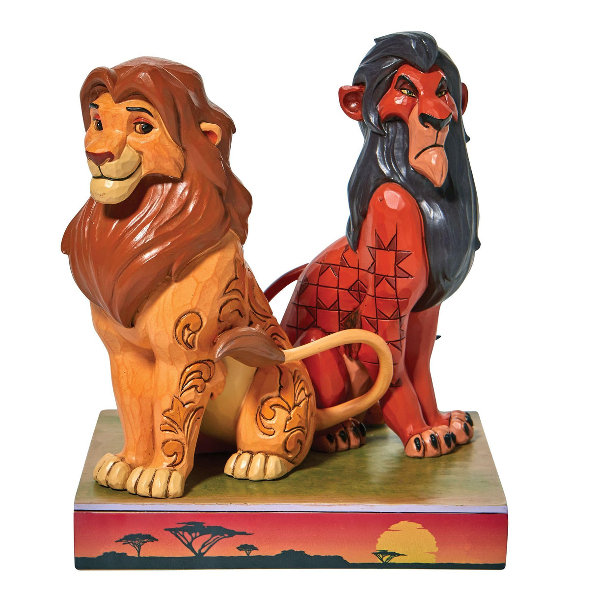 Enesco Figura Disney el Rey Leon Simba y Scar