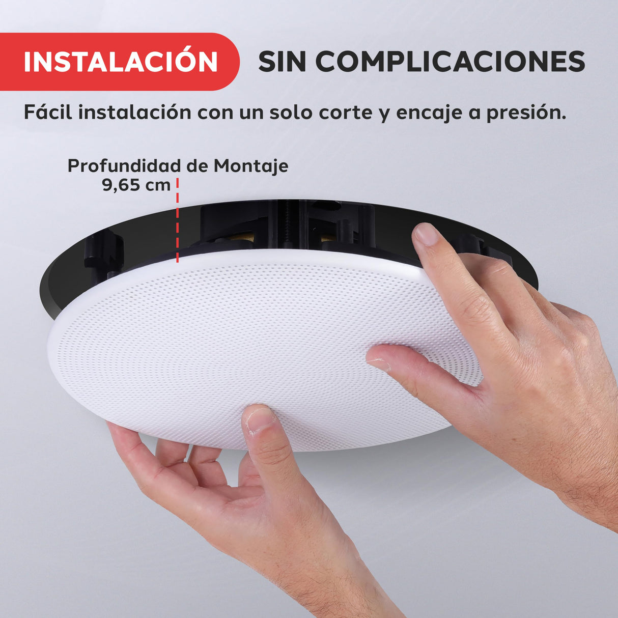 Pyle Altavoces Estereo,10”, 300W, 2 vias, Empotrables, Techo, Pared, Red de Cruce electronico, 35Hz-20kHz