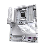 GIGABYTE B850 AORUS Elite WIFI7 Ice Placa Base - Procesadores AMD Ryzen Serie 9000, VRM Digital de 12+2+1 Fases, hasta 8200MHz DDR5 (OC), 1xPCIe 5.0 + 2xPCIe 4.0 M.2, LAN 2.5, WiFi 7, USB 3.2 Gen 2x2