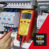 Wiha digital multimeter up to 1.000 VAC/VDC - CAT IV (45215)