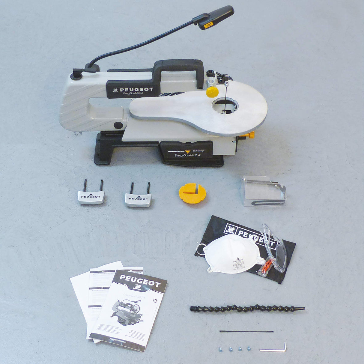 ENERGYScroll-405 VE -Sierra de calar - Potencia 80 W - Paso cuello de cisne 405 mm -