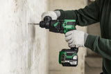 HiKOKI Akku Bohrhammer DH18DPB (18V, mit Brushless Motor, RFC Funktion, Auto-Stopp-Funktion, 2 Betriebsarten, ohne Akku, Ladegerät und Transportkoffer)
