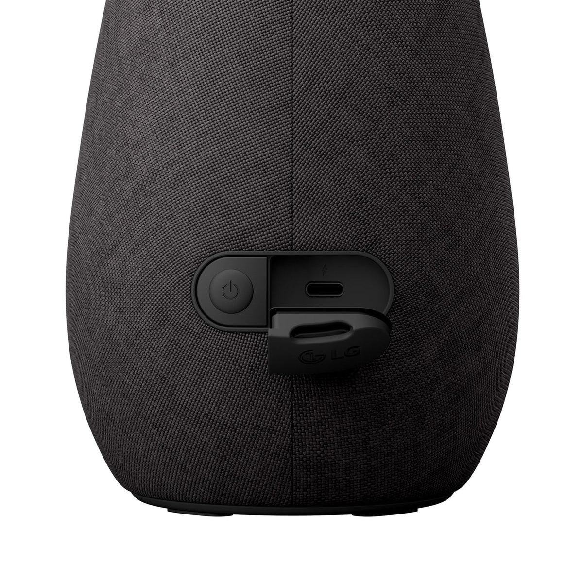 LG XBOOM 360 XO2T, Altavoz portátil, Bluetooth 5.3, Sonido Onmidireccional de 20W de Potencia, Iluminación LED Multicolor, Resistente al Agua y Polvo IP55, Color Negro