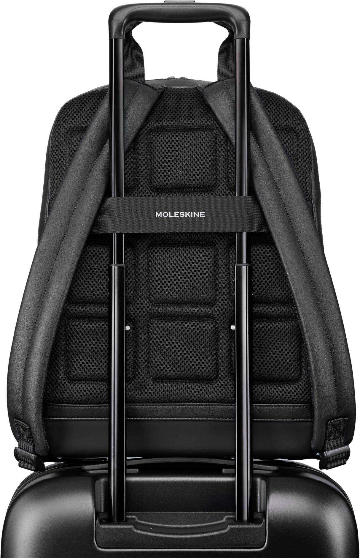 Moleskine Mochila PRO, Colección Classic, Mochila Profesional Compatible ConTablet, iPad, Laptop Hasta 14", Dimensiones 30 x 41 x 12 cm, Color Negro