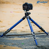 Leofoto - Poseidón - Trípode de Carbono con Cabeza de Bola - Resistente a la corrosión - Ideal para Uso en Condiciones húmedas - LP-324C+LH-40