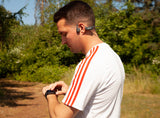 Imperial BluTC Active 2 - Auriculares con Sonido óseo (conducción ósea, Bluetooth 5.3, Memoria de 32 GB, 11 Horas de reproducción, Resistentes al Sudor), Color Negro