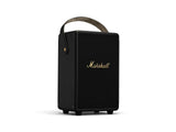 Marshall Tufton Altavoz portátil para fiestas con Bluetooth para exteriores, resistente al agua IPX2, negro y latón