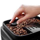 De'Longhi Magnifica Evo ECAM292.81.SB - Cafetera automática con sistema de leche, 7 botones de selección directa para capuchino, espresso y otras especialidades de café, panel de control, función de 2