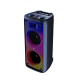 Xtreme - Altavoz Amplificado TWS - Caja transportable con Efectos LED - Mando a Distancia - Micrófono WiFi USB AUX Ambassador 33189