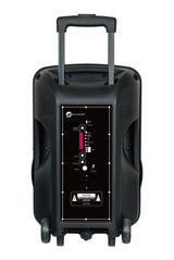 N-GEAR- Altavoz Sono Karaoke MP3 móvil Trolley, Color Negro (Flash 1205)